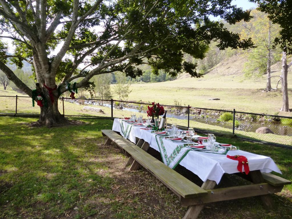 Christmas Creek Cafe & Cabins Lamington Dış mekan fotoğraf